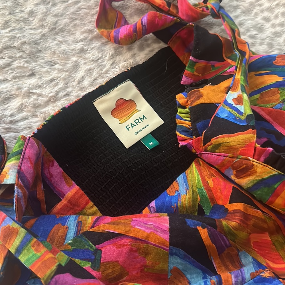 FARM Rio Rainbow Bananas Mini Dress - Picture 7 of 8
